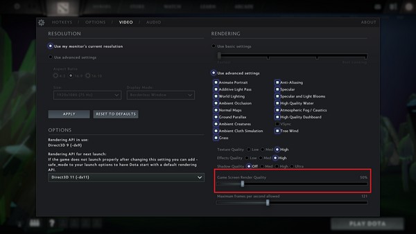 FPS fix