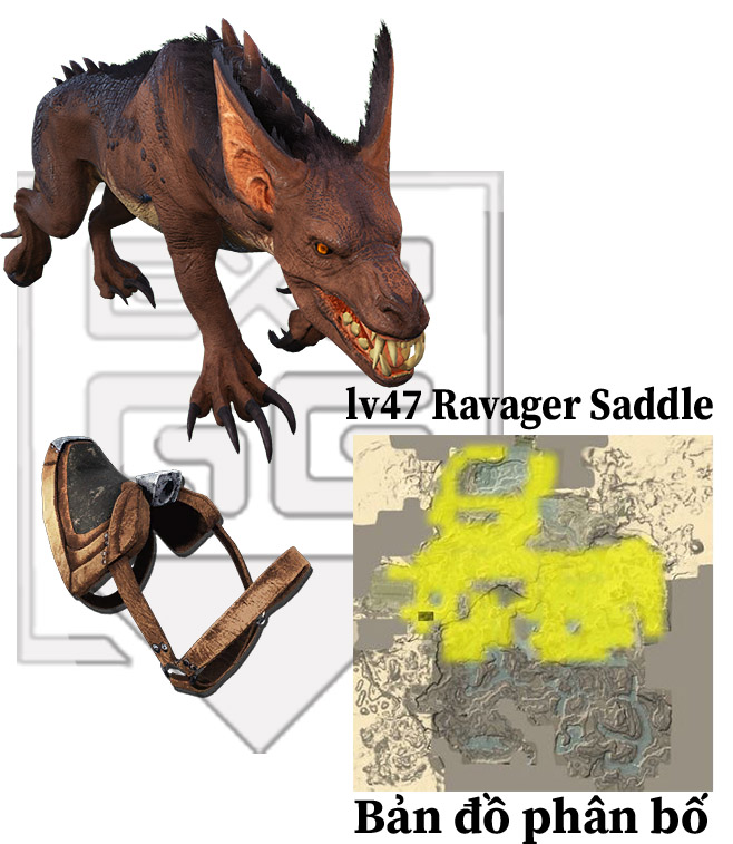 ravager-saddle Ark Saddle
