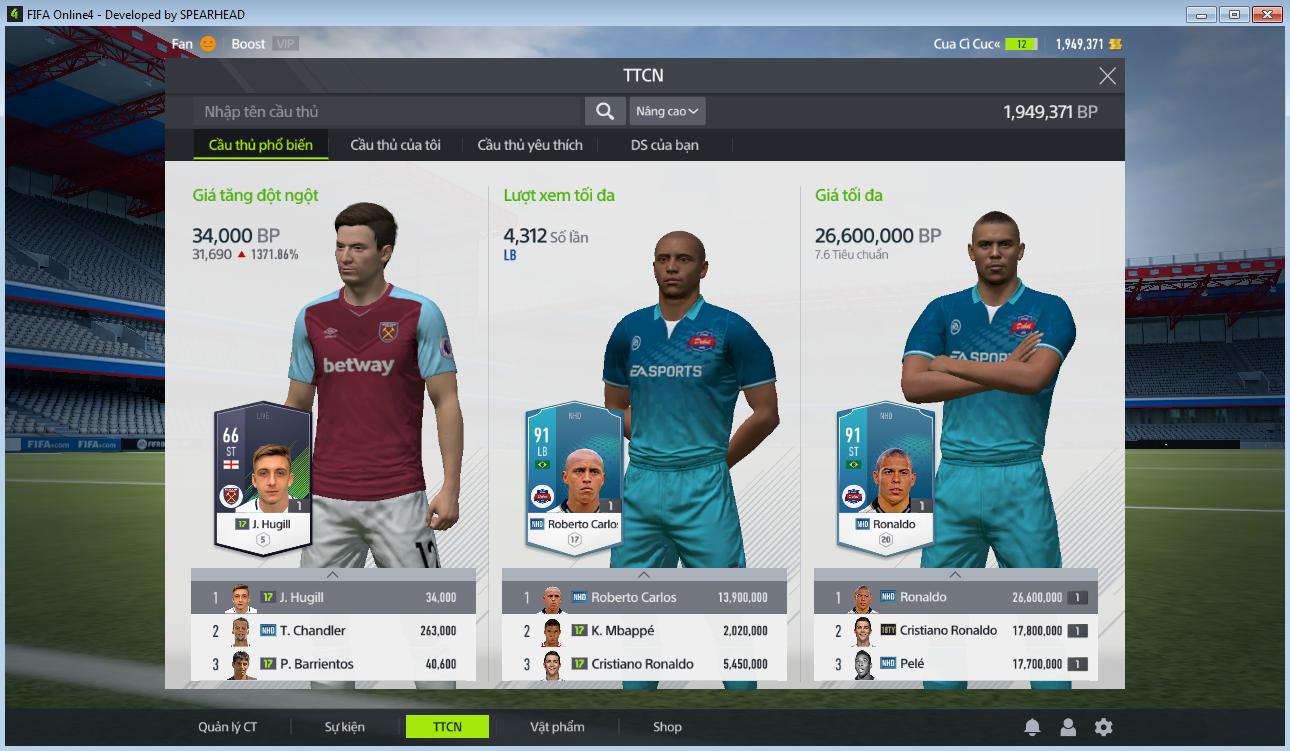 ttcn fifa online 4