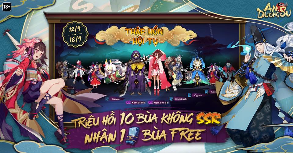 Âm Dương Sư Cập Nhật Ngày 12/09