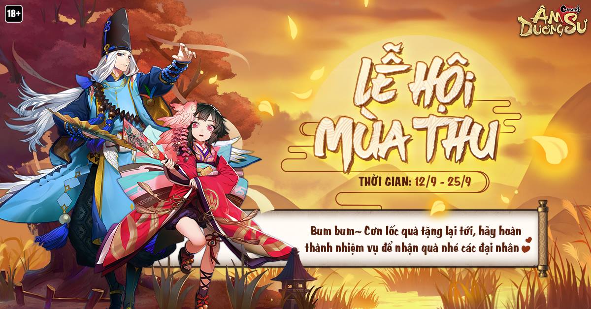 Âm Dương Sư Cập Nhật Ngày 12/09
