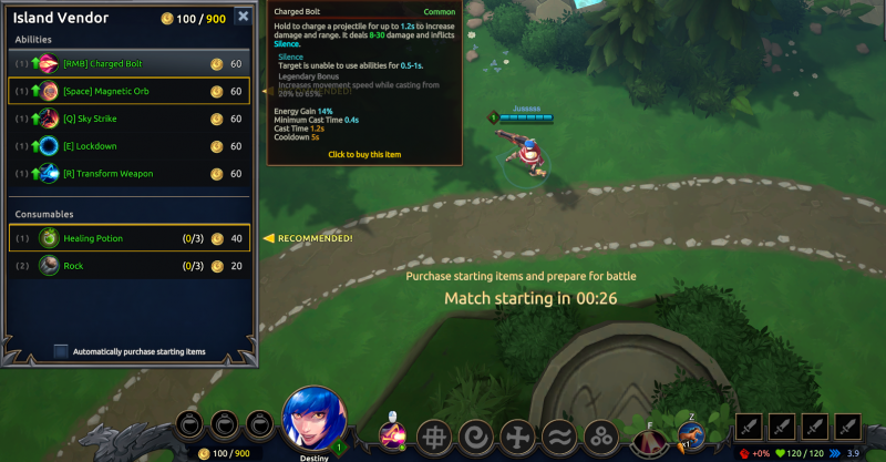 battlerite royale - skill