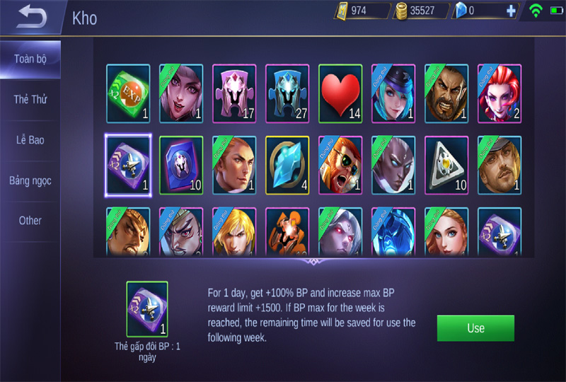 hướng dẫn mobile legends cách sở hữu tướng