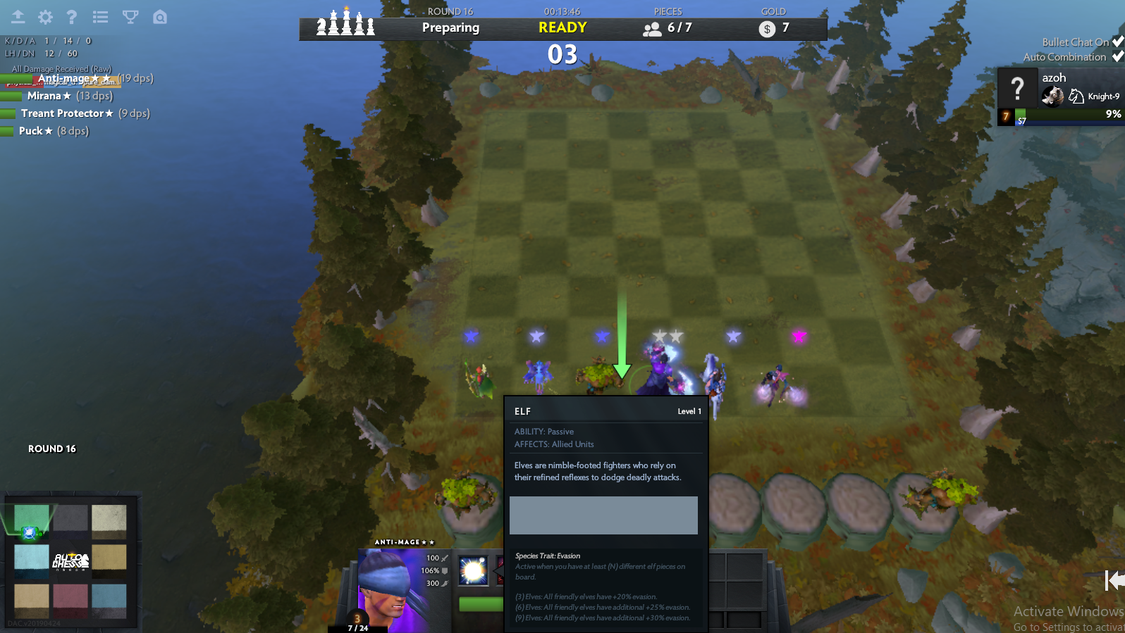 Auto Chess 8 Tộc Elf