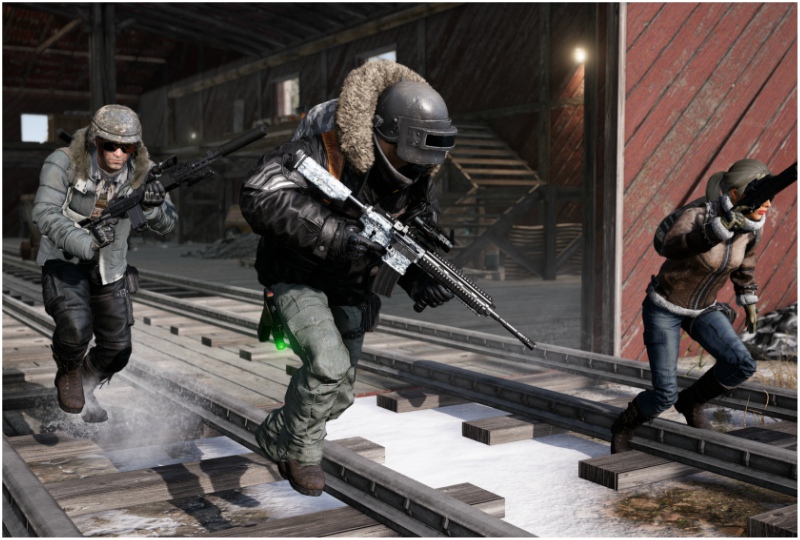 vị trí cơ bản trong Squad PUBG