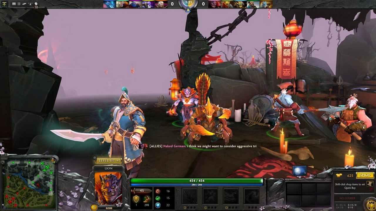 Dota Underlords chức năng