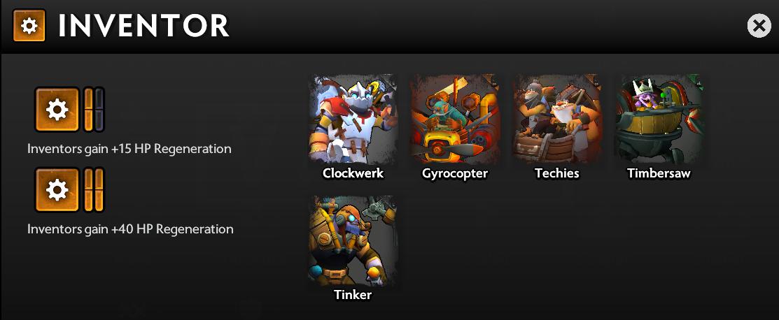 tộc trong Dota Underlords
