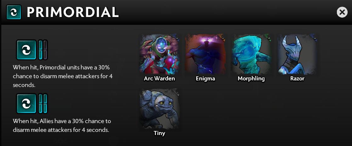 tộc trong Dota Underlords