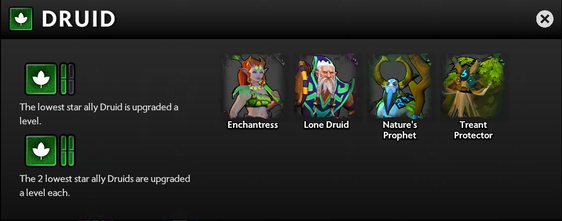 tộc trong Dota Underlords