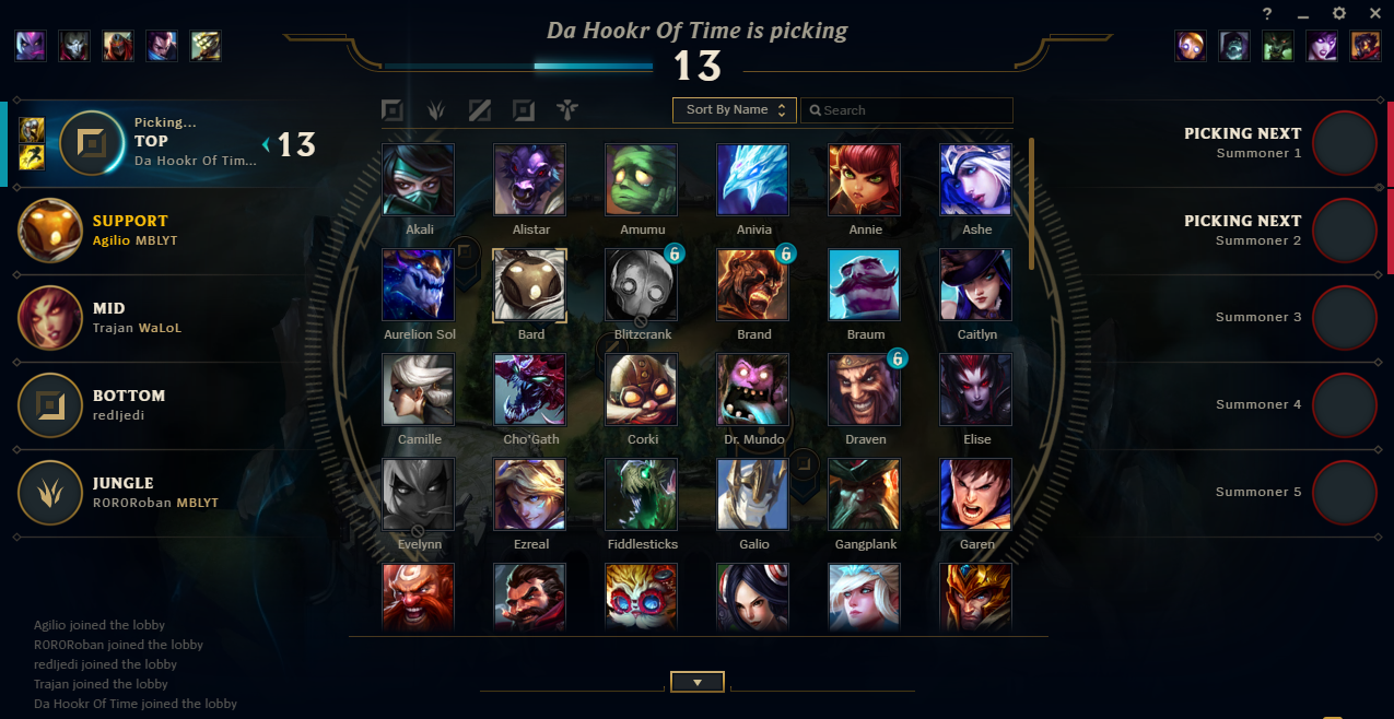 ban pick, cấm chọn