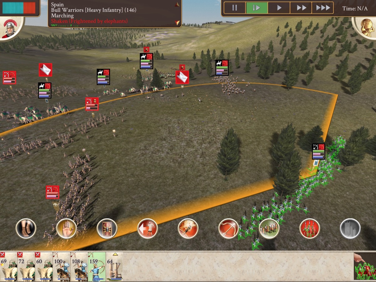 game chiến thuật trên iphone ipad rome total war