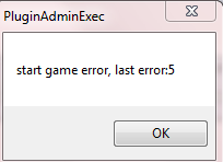 Lỗi Start game error, last error:5 LMHT