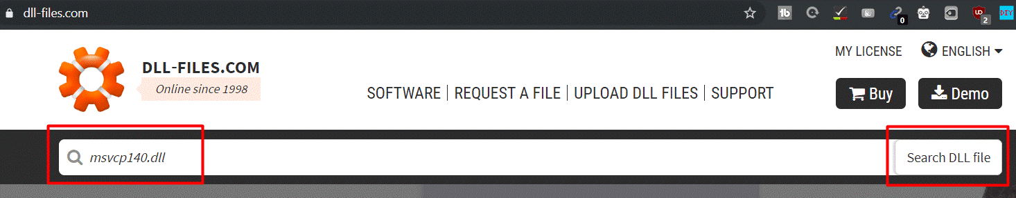 Lỗi MSVCP140.dll