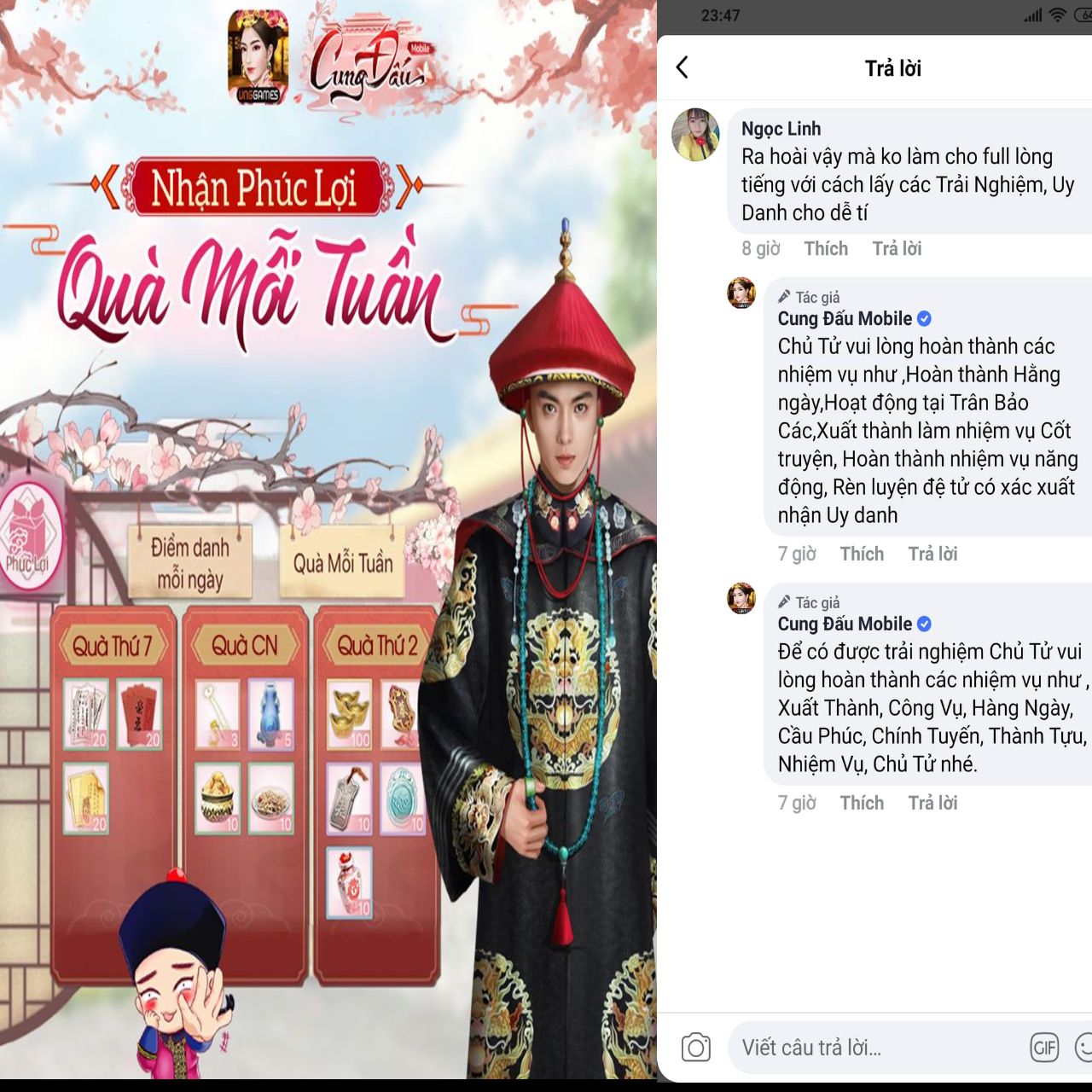 cung dau mobile