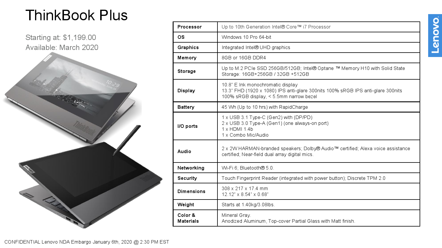 thinkbook plus