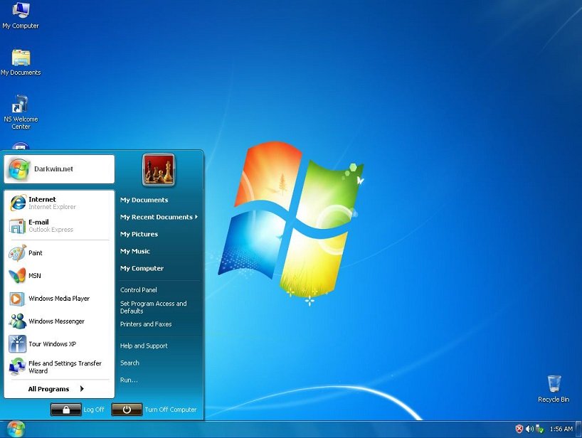 win 7 khai tu