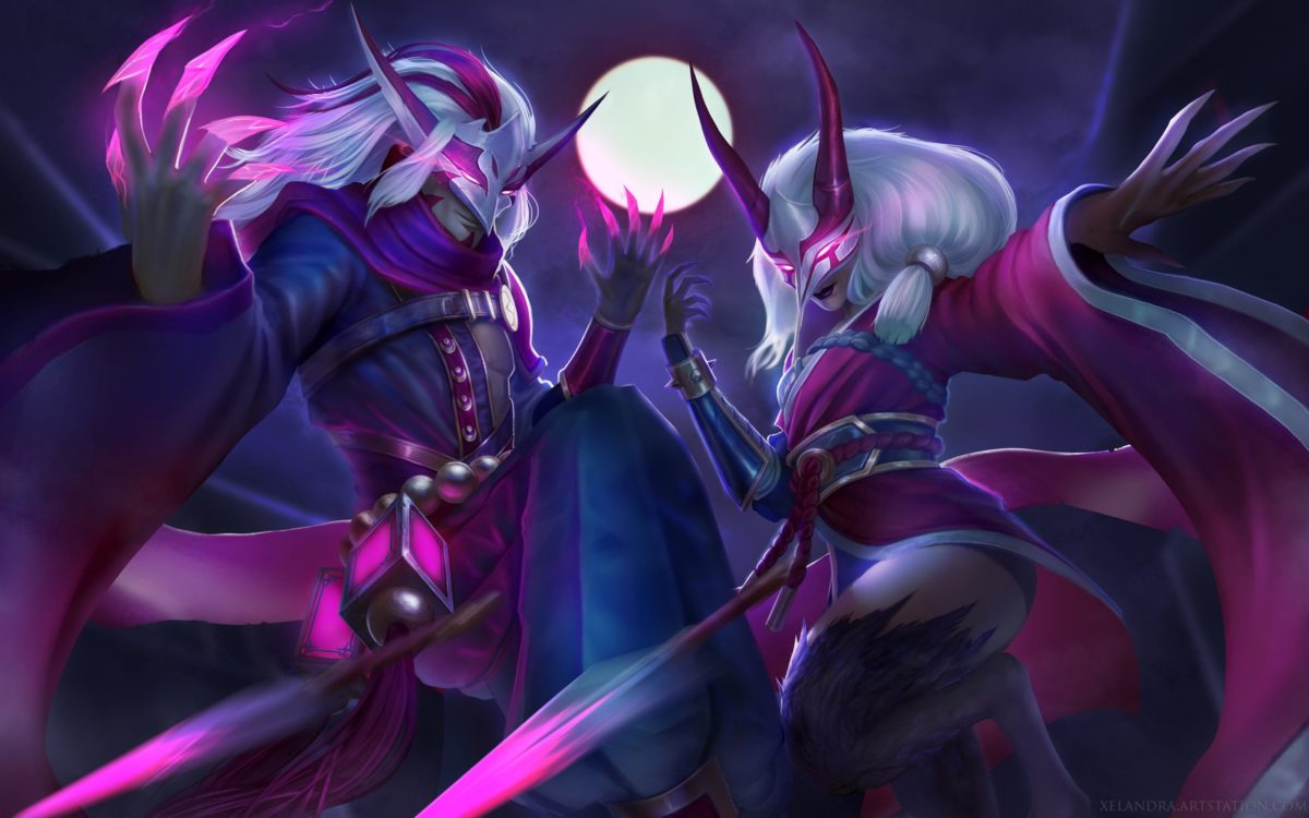 xayah, rakan
