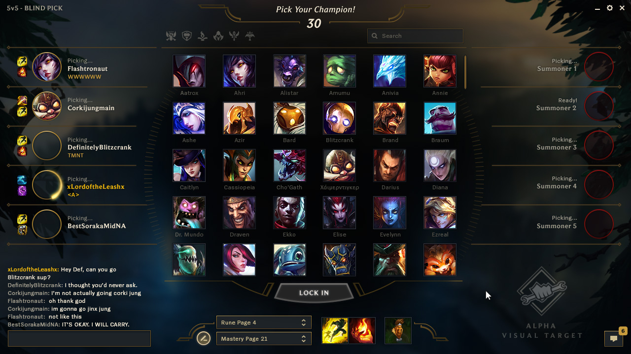 Client LMHT, league of bugs