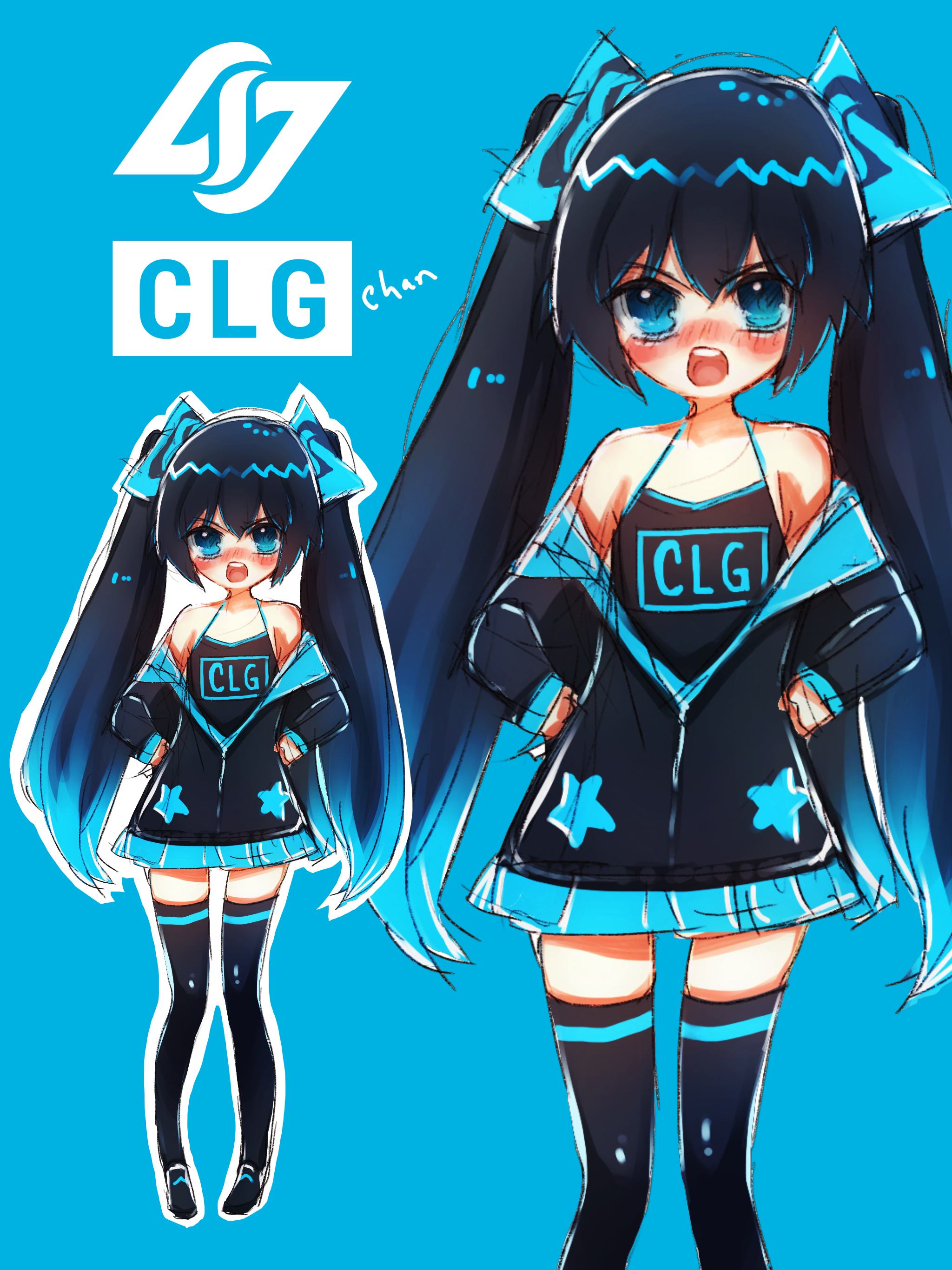 CLG waifu version