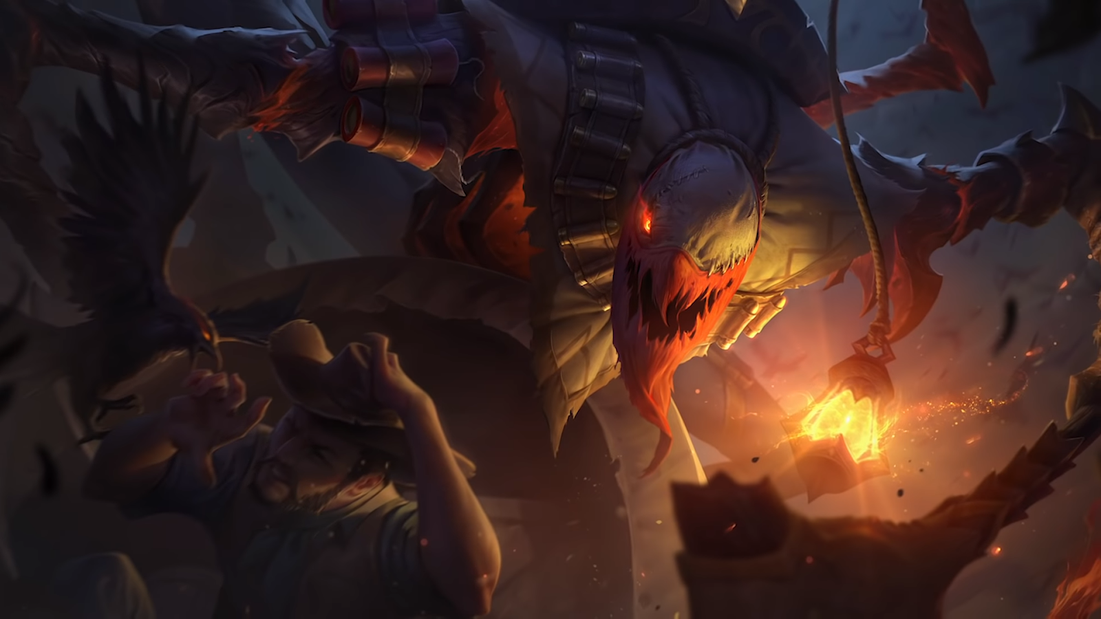 Chi tiết bộ kỹ năng mới của Fiddlesticks làm lại - Ác Quỷ Thượng Cổ