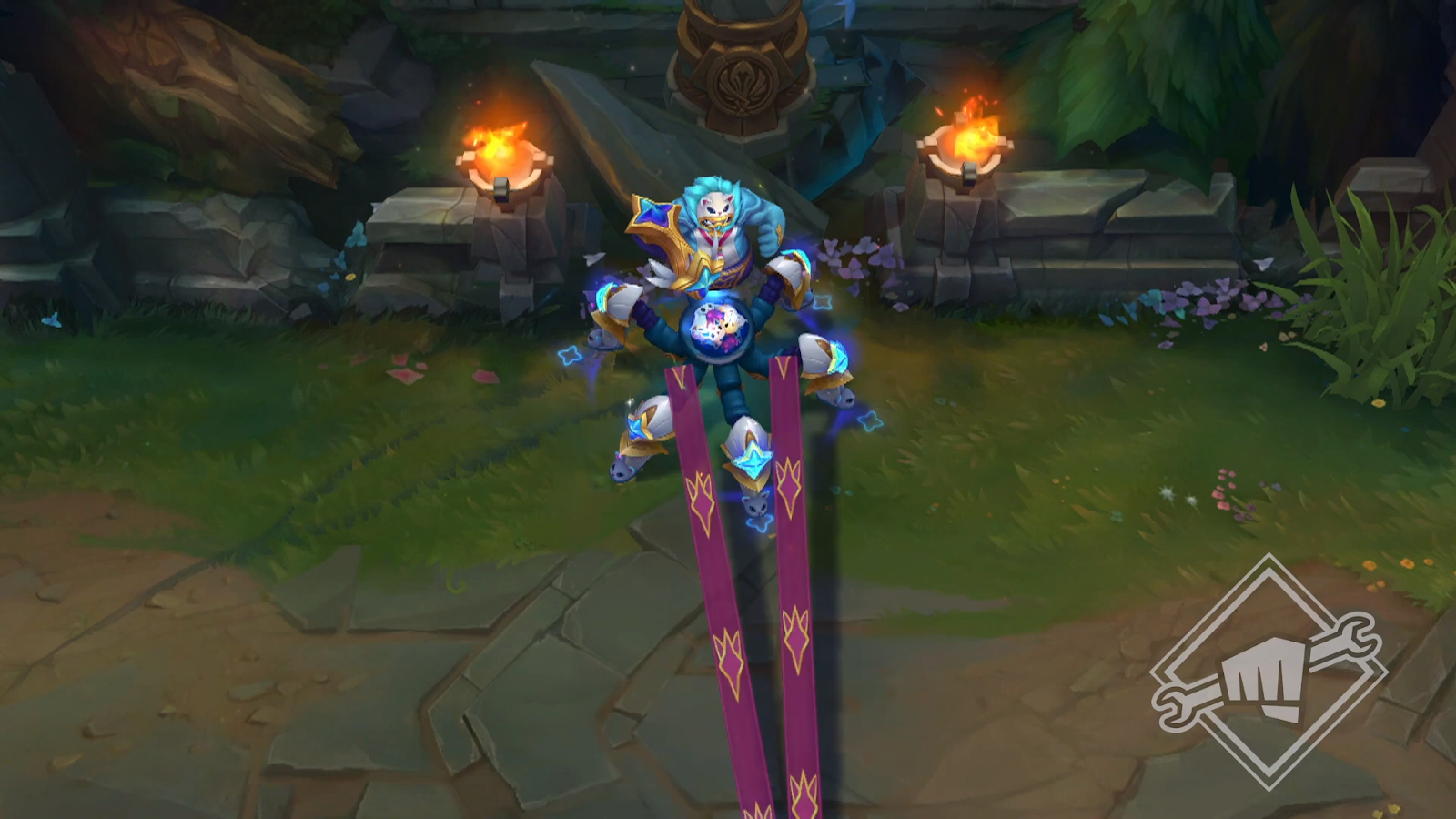 Urgot Cosplay vệ binh pyjama
