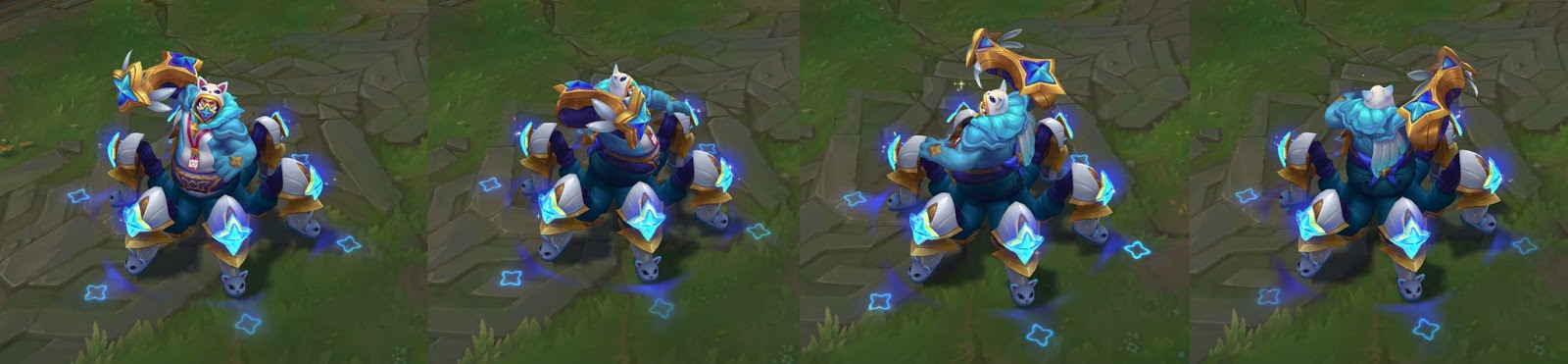 Urgot Cosplay vệ binh pyjama