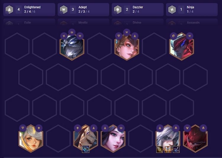đội hình đtcl mùa 4