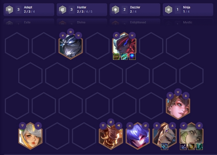 đội hình đtcl mùa 4