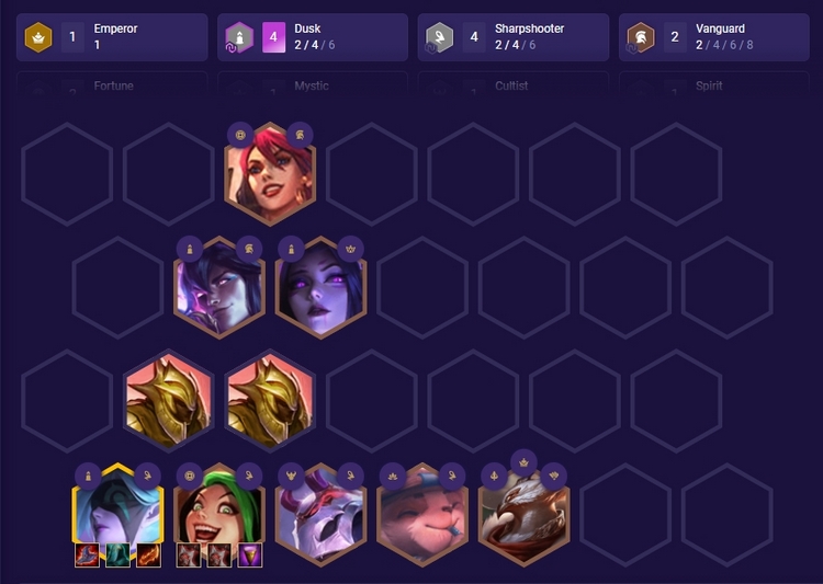 đội hình đtcl mùa 4