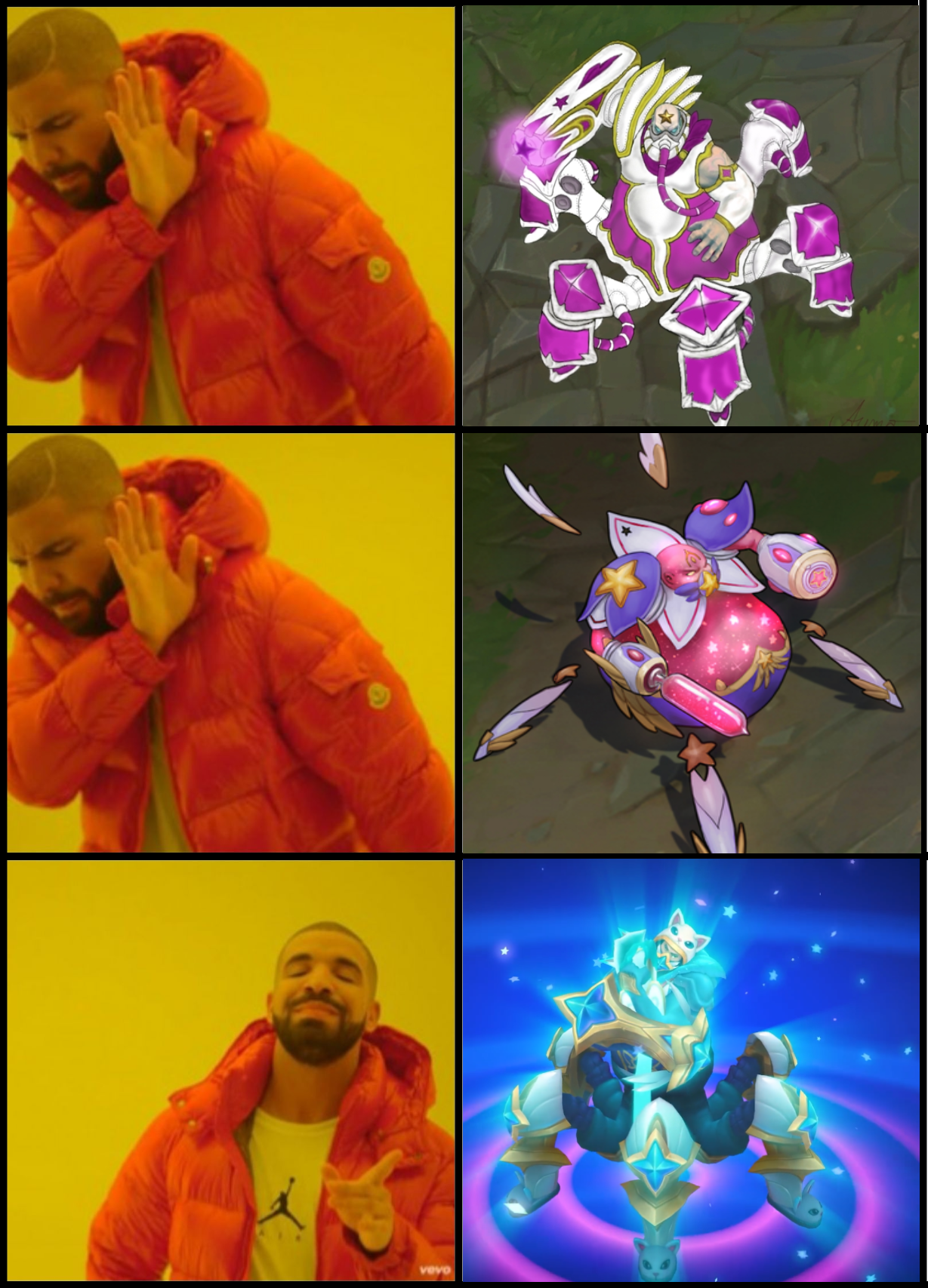 meme yes no urgot