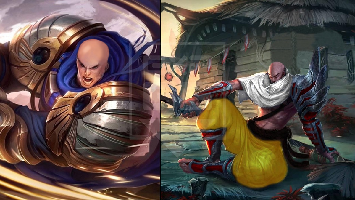 lmht, tướng lmht, yasuo, garen, yasuo trọc đầu, garen trọc đầu