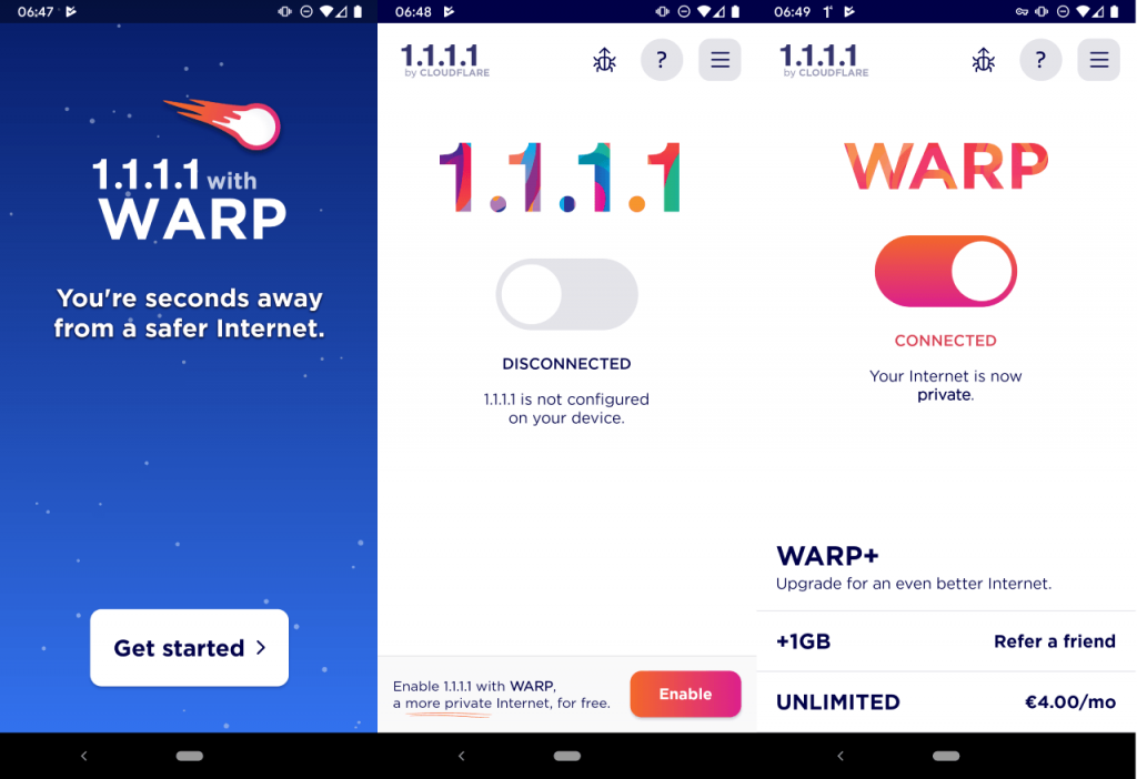 warp 1.1.1.1 là gì