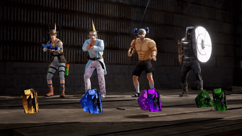 Fantasy Battle Royale, câu chuyện, nhân vật, PUBG, siêu ảo