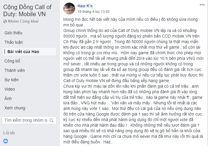 Call of Duty Mobile VN mới ra mắt đã bị trẻ trâu chửi "đạo nhái" Free Fire