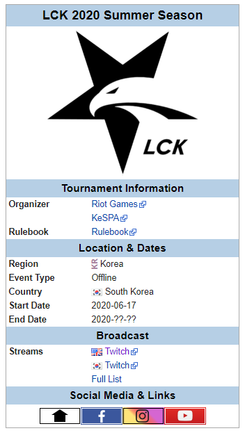 LCK hè 2020