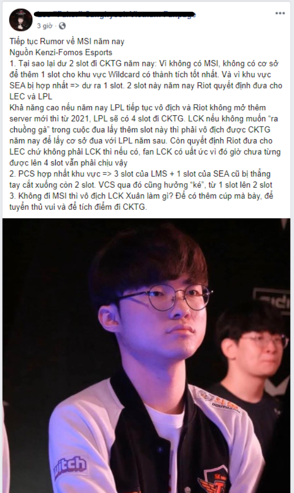 MSI bị hủy