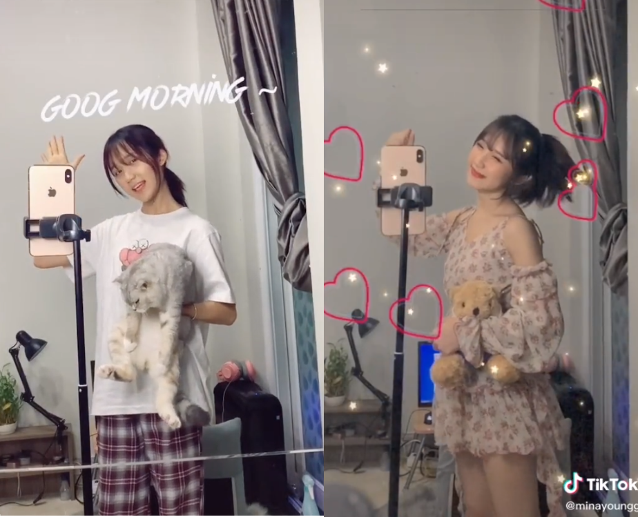Mina Young, Tik Tok