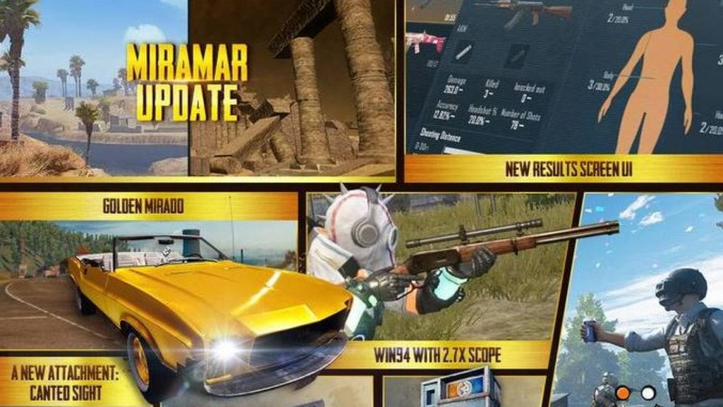 PUBG Mobile, Season 13, Miramar, súng mới P90, ống ngắm phụ, chế độ Bluehole