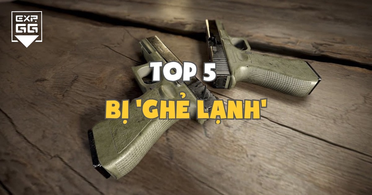 Top 5 vũ khí kém hiệu quả nhất trong PUBG Mobile