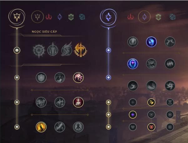 bảng ngọc Ezreal ad