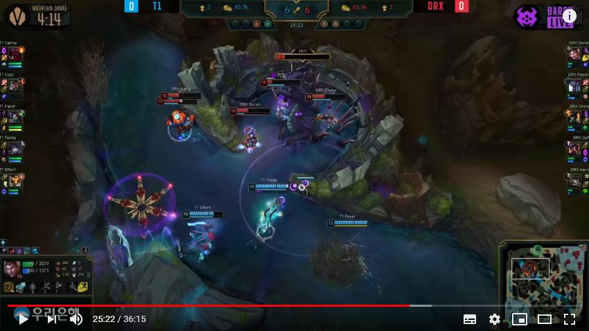 t1 vs drx