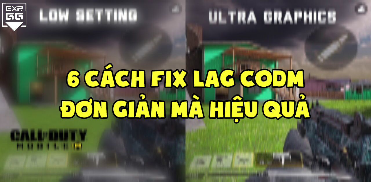 fix lag call of duty mobile
