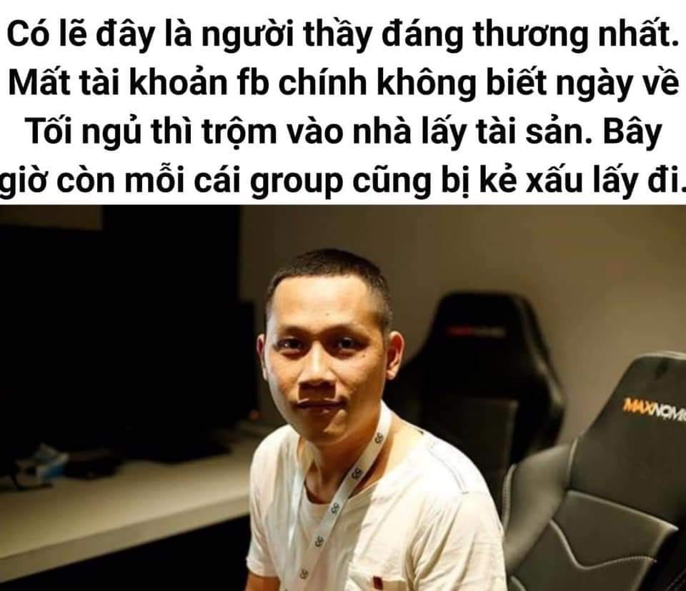 group thầy ba bị hack