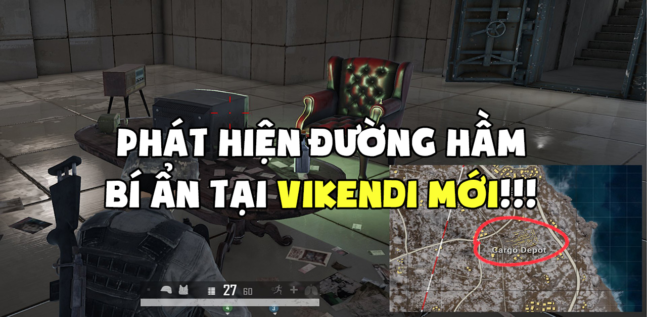 đường hầm bí ẩn pubg