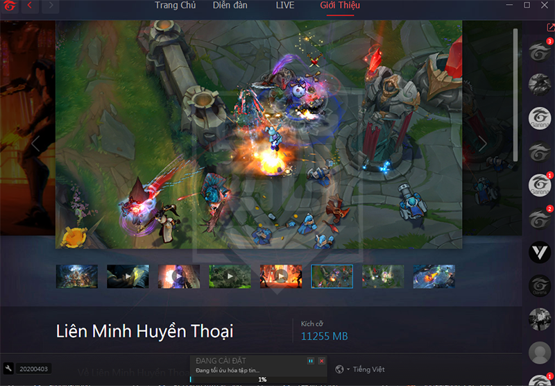 lmht, hướng dẫn tải lmht, hướng dẫn cài garena, garena, garena pc