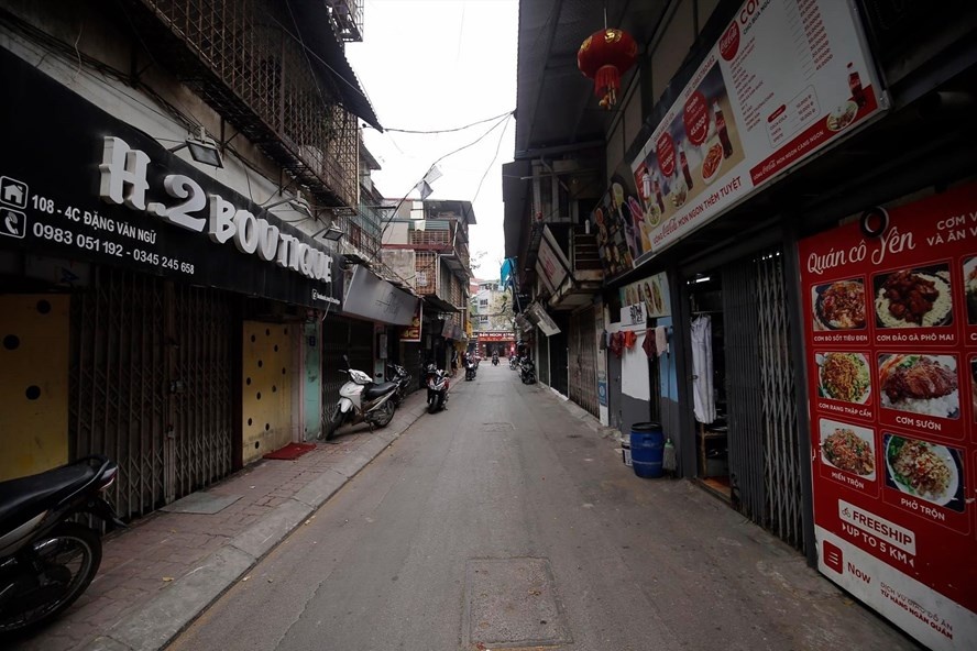 covid 19, hà nội, đường phố