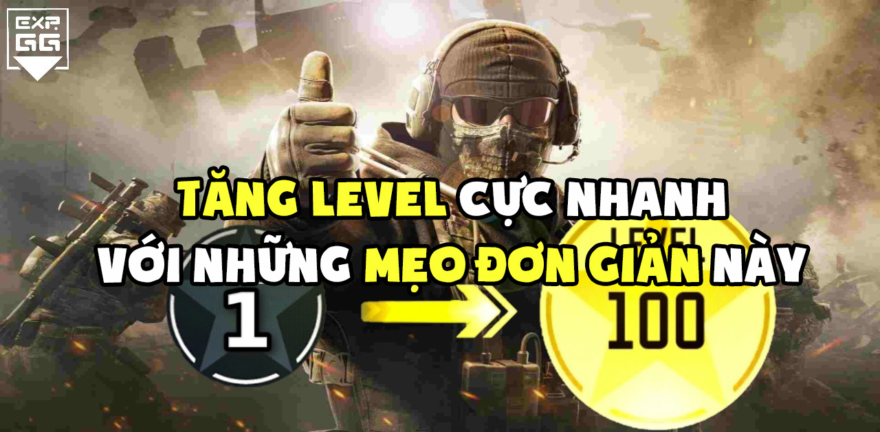 mẹo tăng level codm