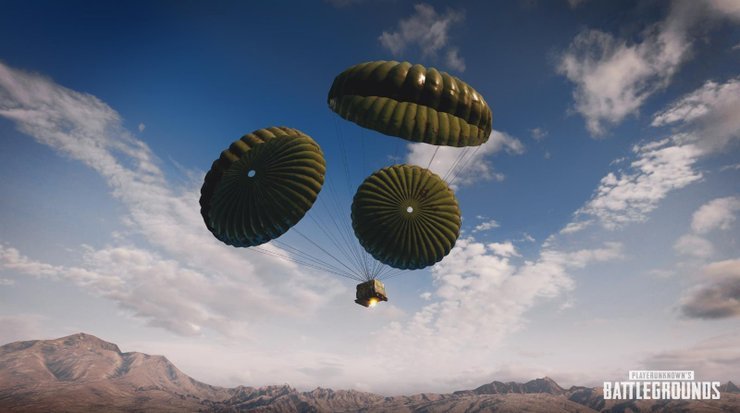 loot Hòm Thính, hòm cứu trợ, trang bị, vũ khí, PUBG Mobile