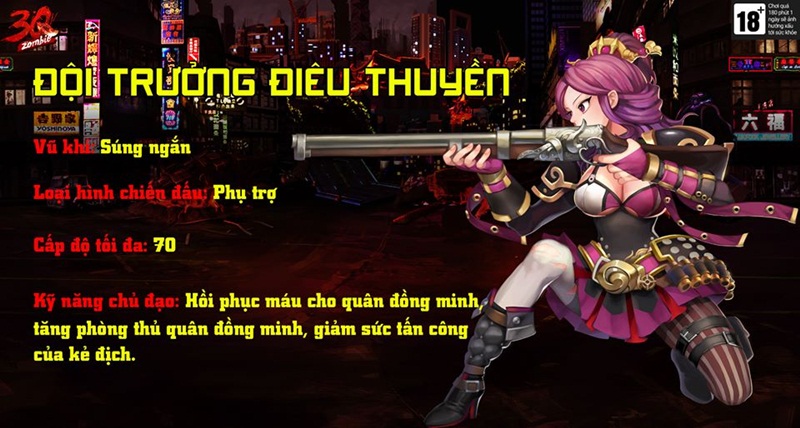 3Q Zombie Mobile, game 3Q Zombie, game chiến thuật hành động