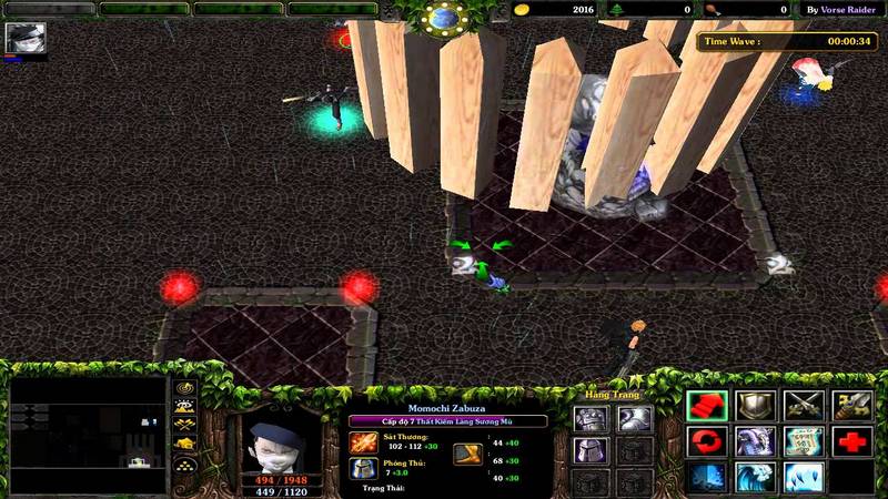 9x hero defense, map thủ cửa warcraft 3, map defense warcraft 3, warcraft 3